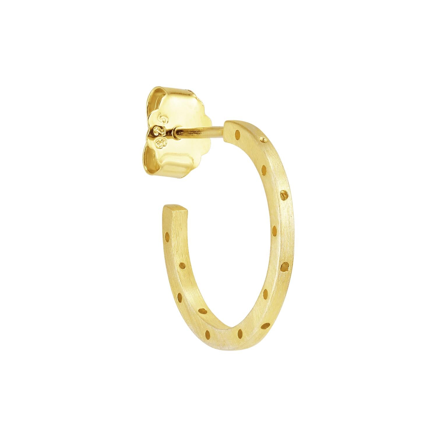 Orbis ørering - forgyldt